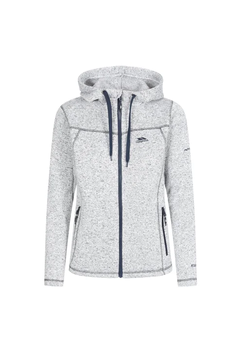 Trespass Odelia Grey Fleece Jacket - S Image 1