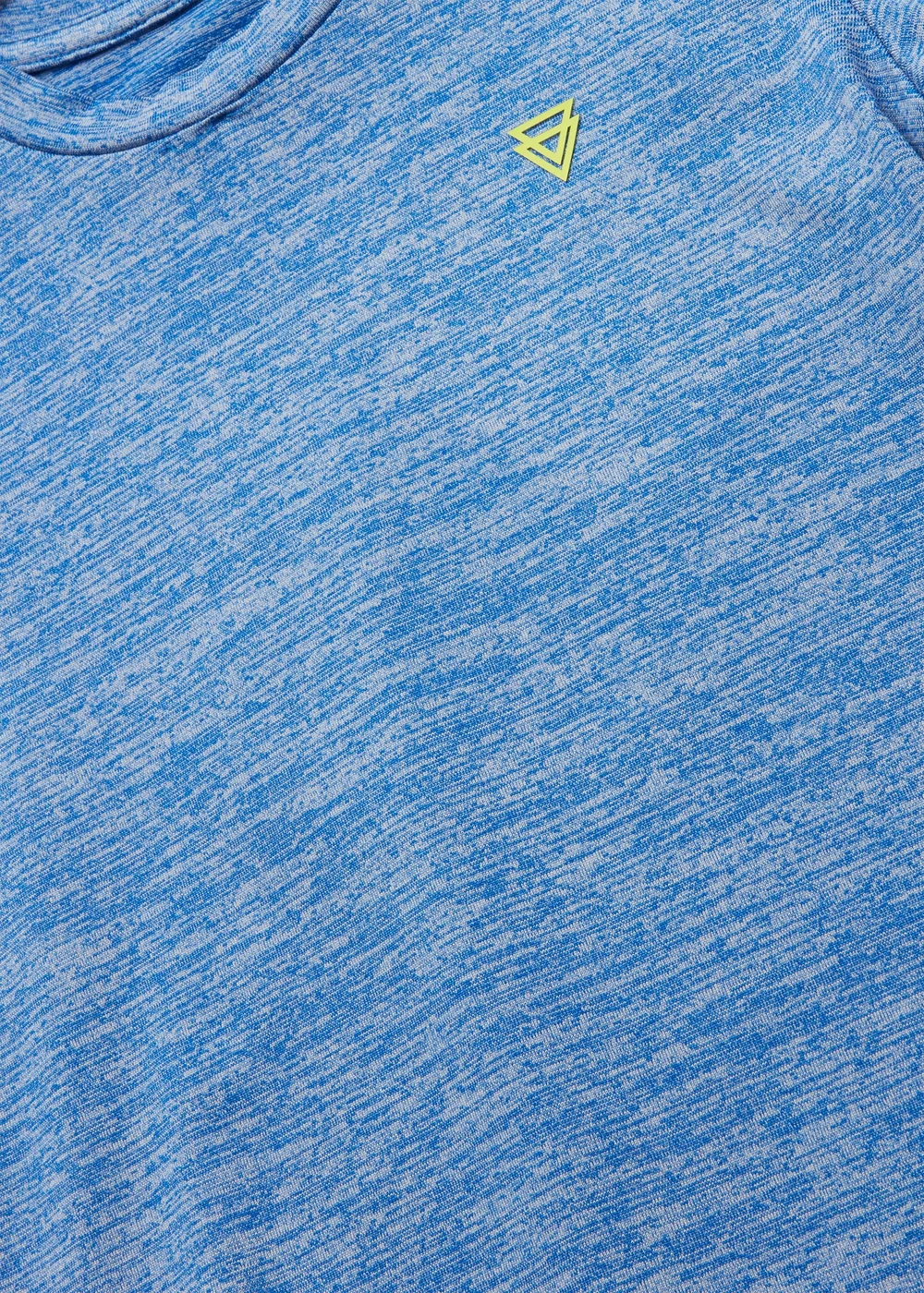 Boys Cobalt Textured Sports T-Shirt (1-7yrs) - 1 to 1 half years Image 2