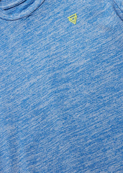 Boys Cobalt Textured Sports T-Shirt (1-7yrs) - 1 to 1 half years Image 2