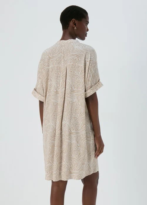Et Vous White Geo Print Tunic Dress - 8 Image 2