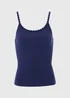Navy Geo Strap Vest - Size 8 Image 5