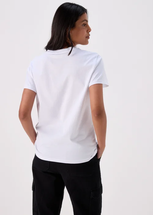 White Los Angeles T-Shirt - Size 8 Image 2