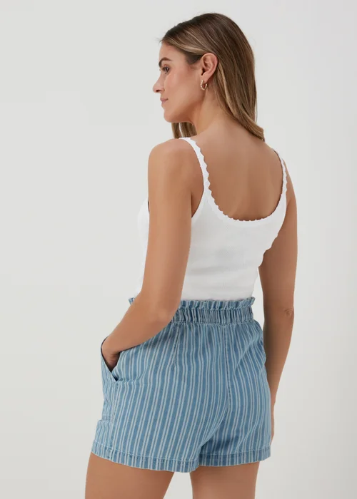 White Geo Strap Vest - 8 Image 2