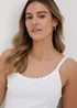 White Geo Strap Vest - 8 Image 3