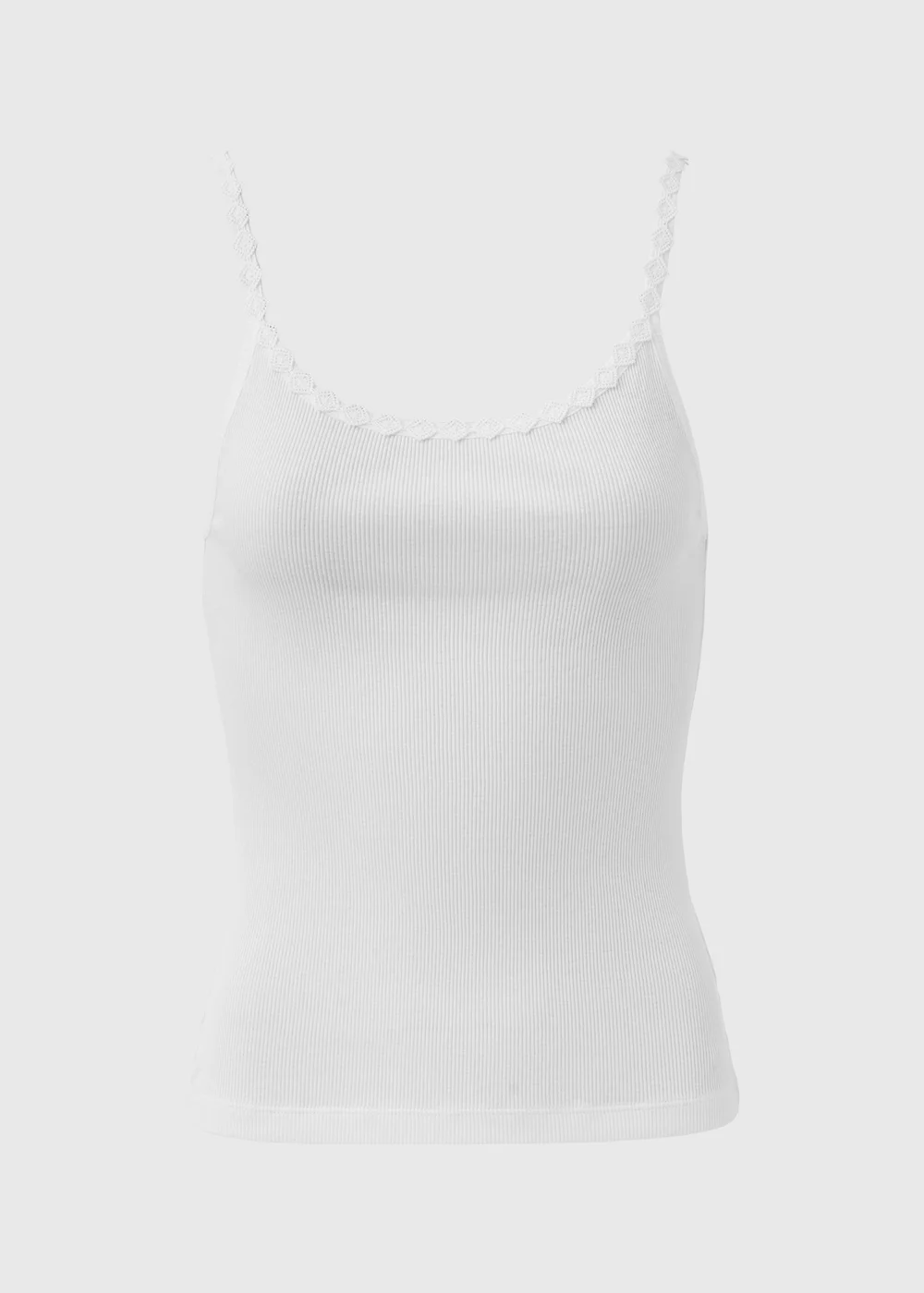 White Geo Strap Vest - 8 Image 5
