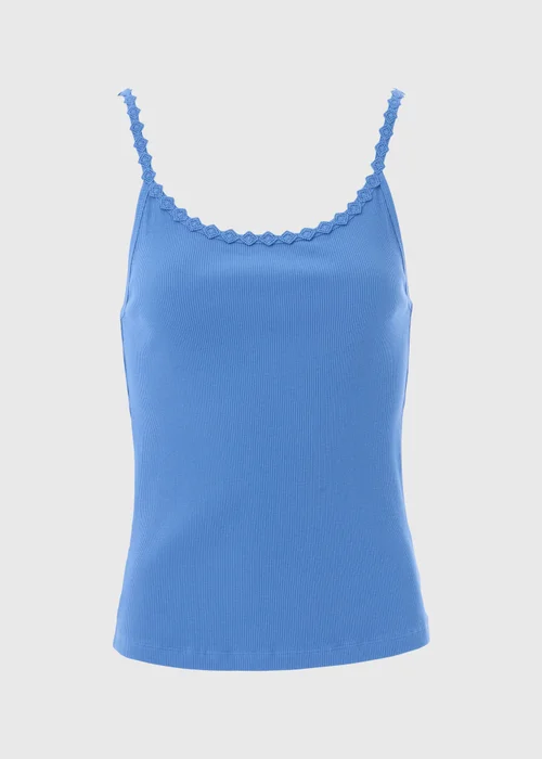 Blue Geo Strap Vest - 8 Image 5