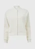 Cream Ribbed Bomber Jacket - S Image 6
