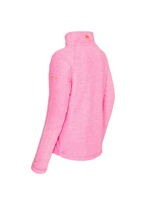 Girls Trespass Pink Medows Fleece (3-12yrs) - 3-4 Yrs Image 2