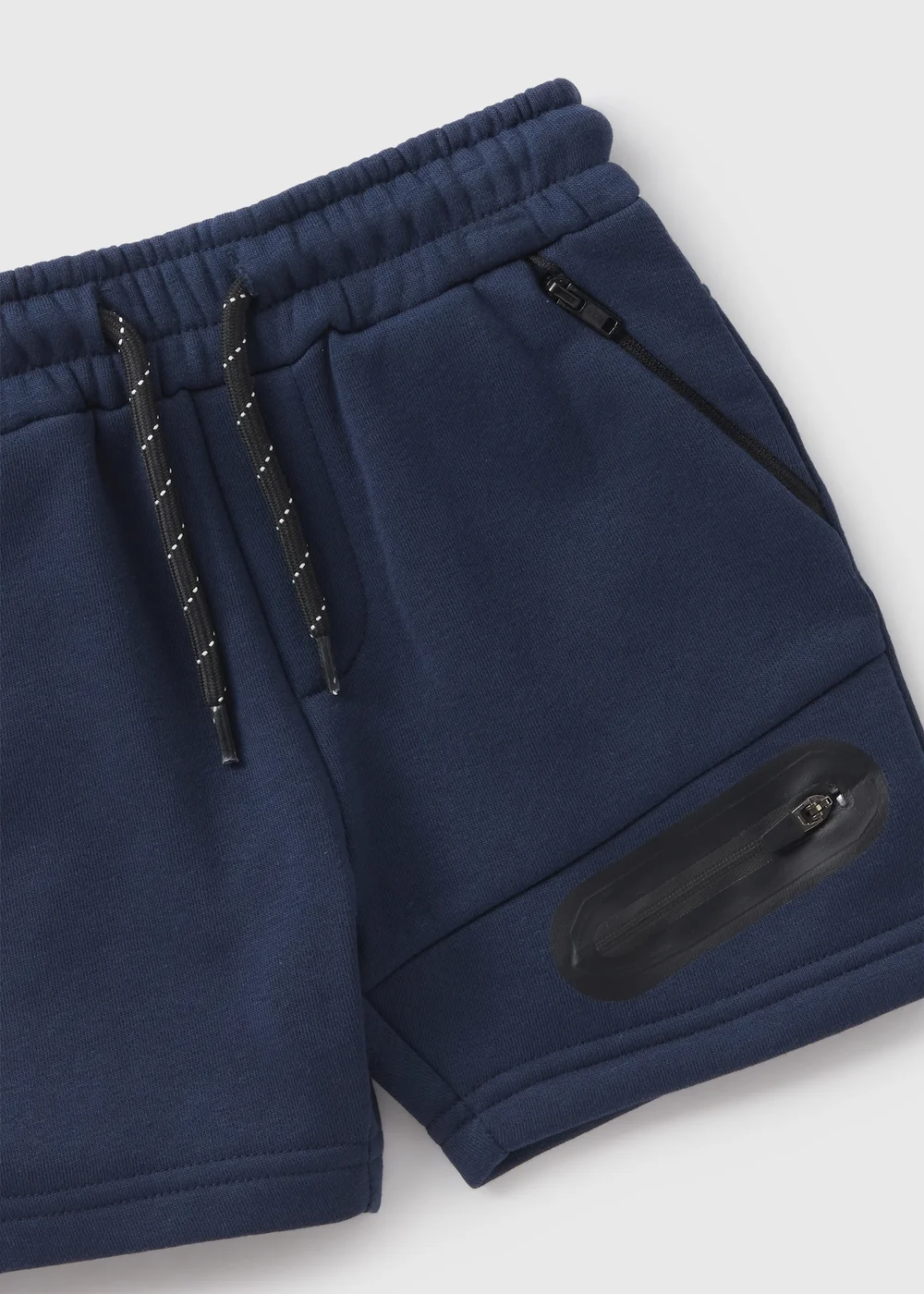 Boys Navy Sports Jogger Shorts (1-7yrs) - 1 half year to 2 Image 2