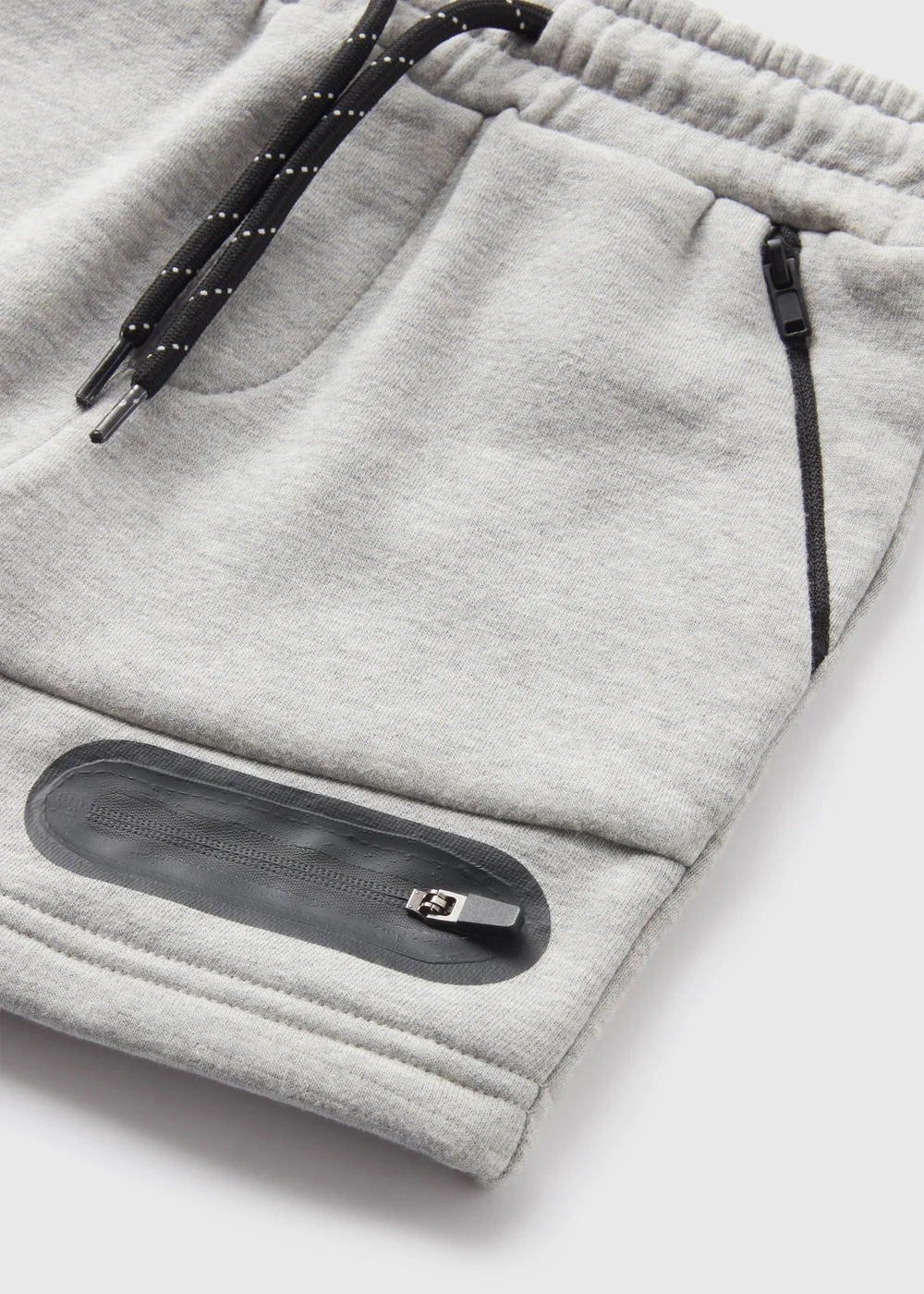 Boys Grey Sports Jogger Shorts (1-7yrs) - 1 half year to 2 Image 2
