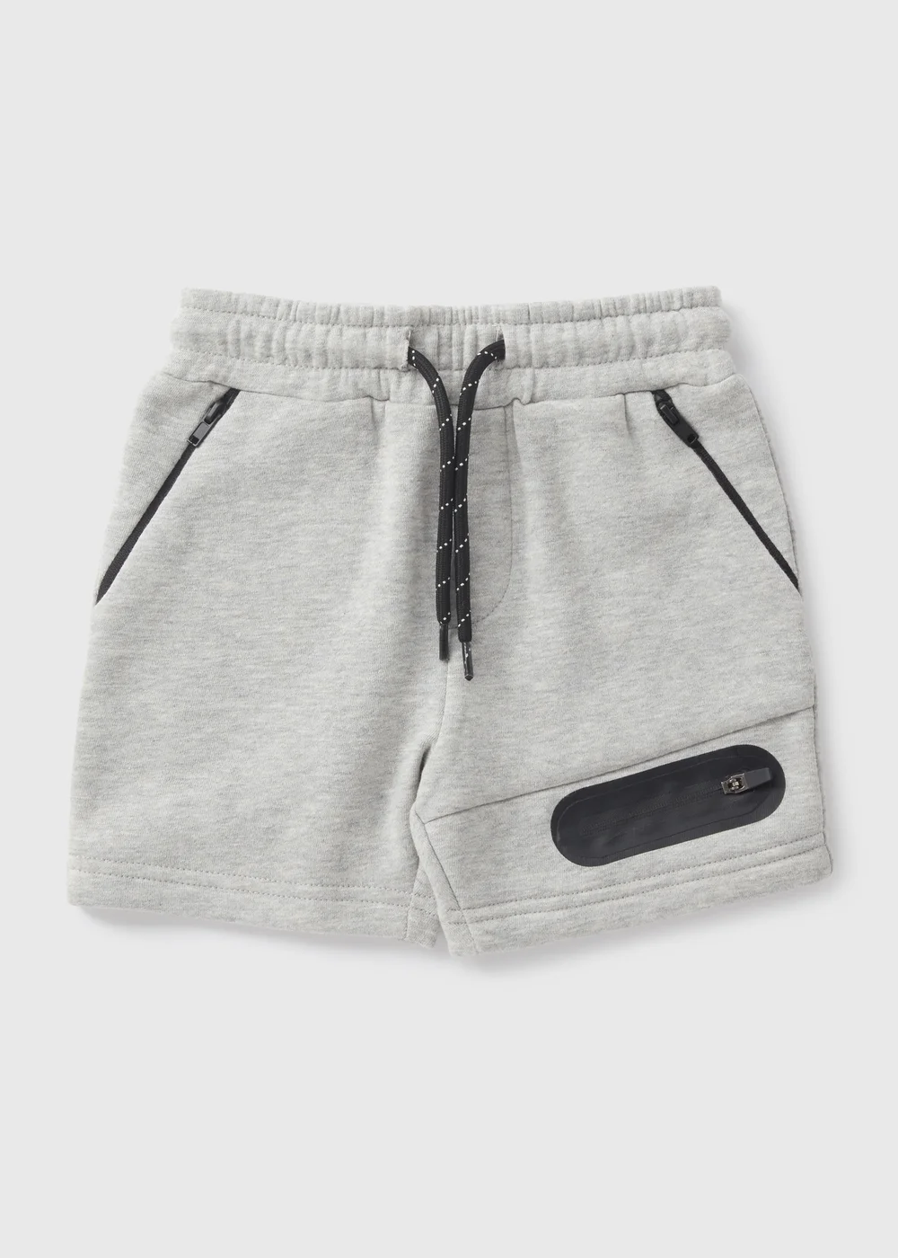 Boys Grey Sports Jogger Shorts (1-7yrs) - 1 half year to 2 Image 1