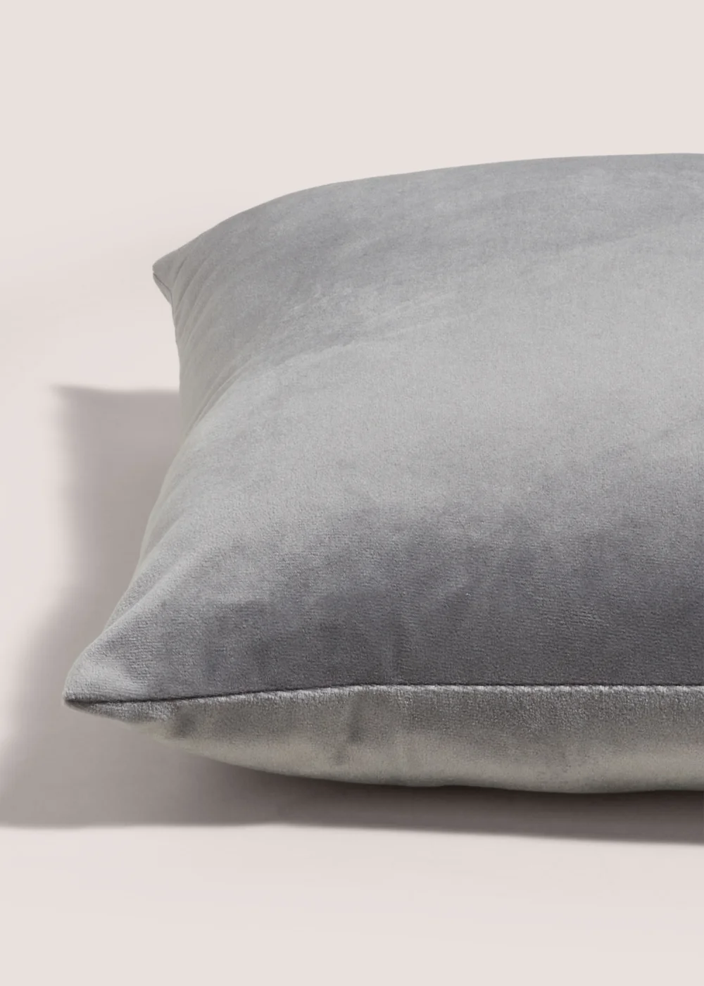 Charcoal Embroidered Crane Cushion Image 2
