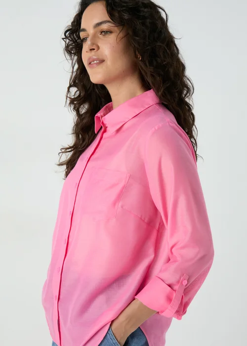 Pink Lawn Shirt - 8 Image 3