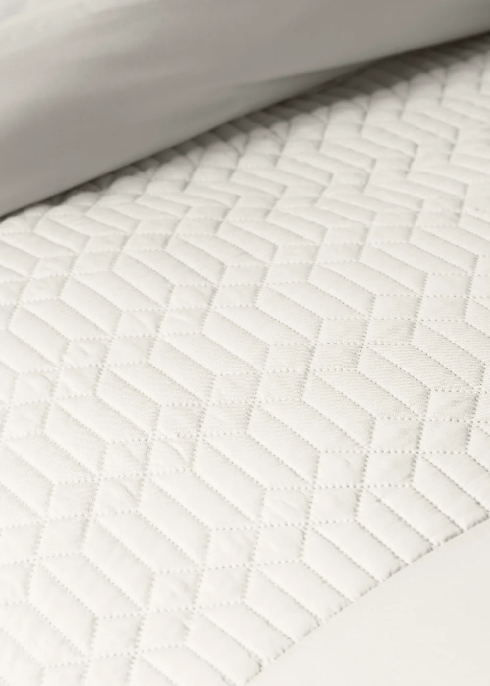 Ivory Geo Pinsonic Duvet Cover - Single Image 2