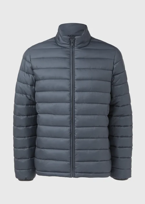 Grey Funnel Puffer Jacket - XS Image 5