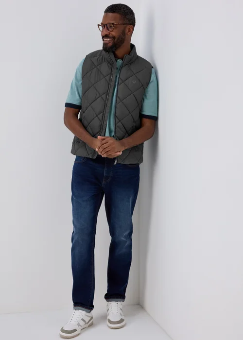 Lincoln Grey Diamond Gilet - S Image 4