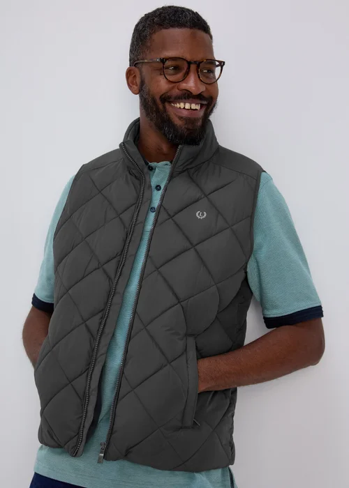 Lincoln Grey Diamond Gilet - S Image 1