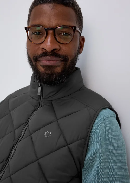 Lincoln Grey Diamond Gilet - S Image 3