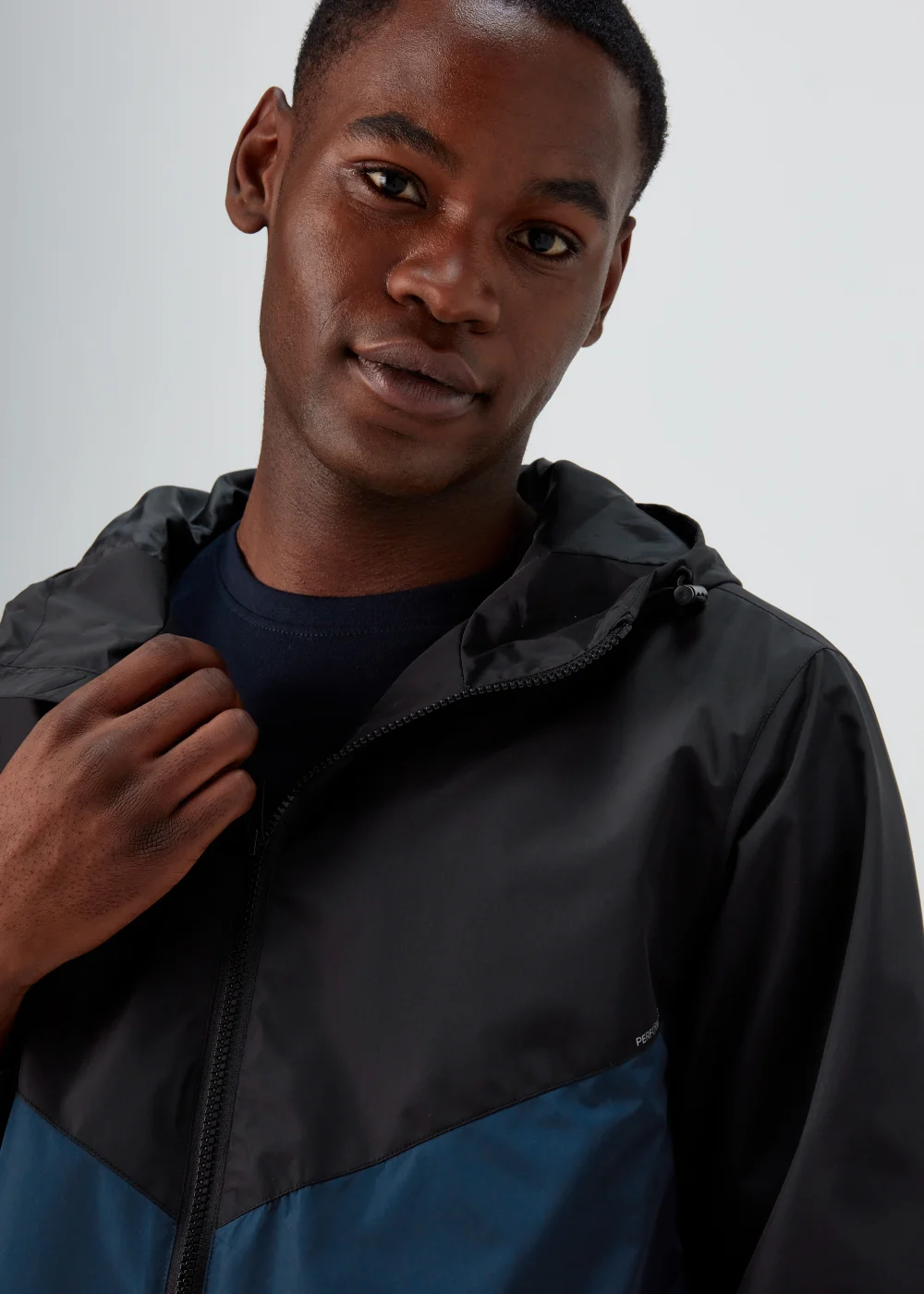 Navy Windbreaker Jacket - XS Image 3