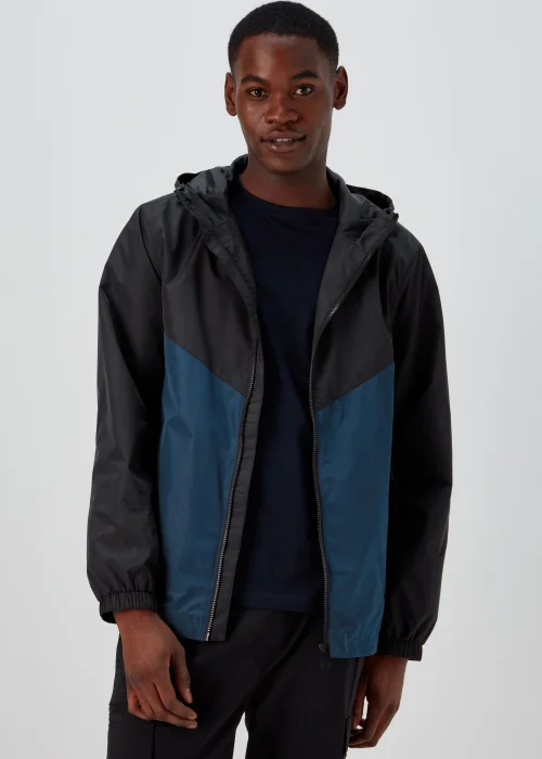 Navy Windbreaker Jacket - XS Image 1