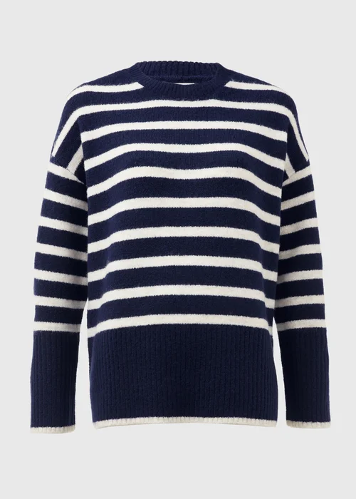 Navy Stripe Jumper - XS Image 6