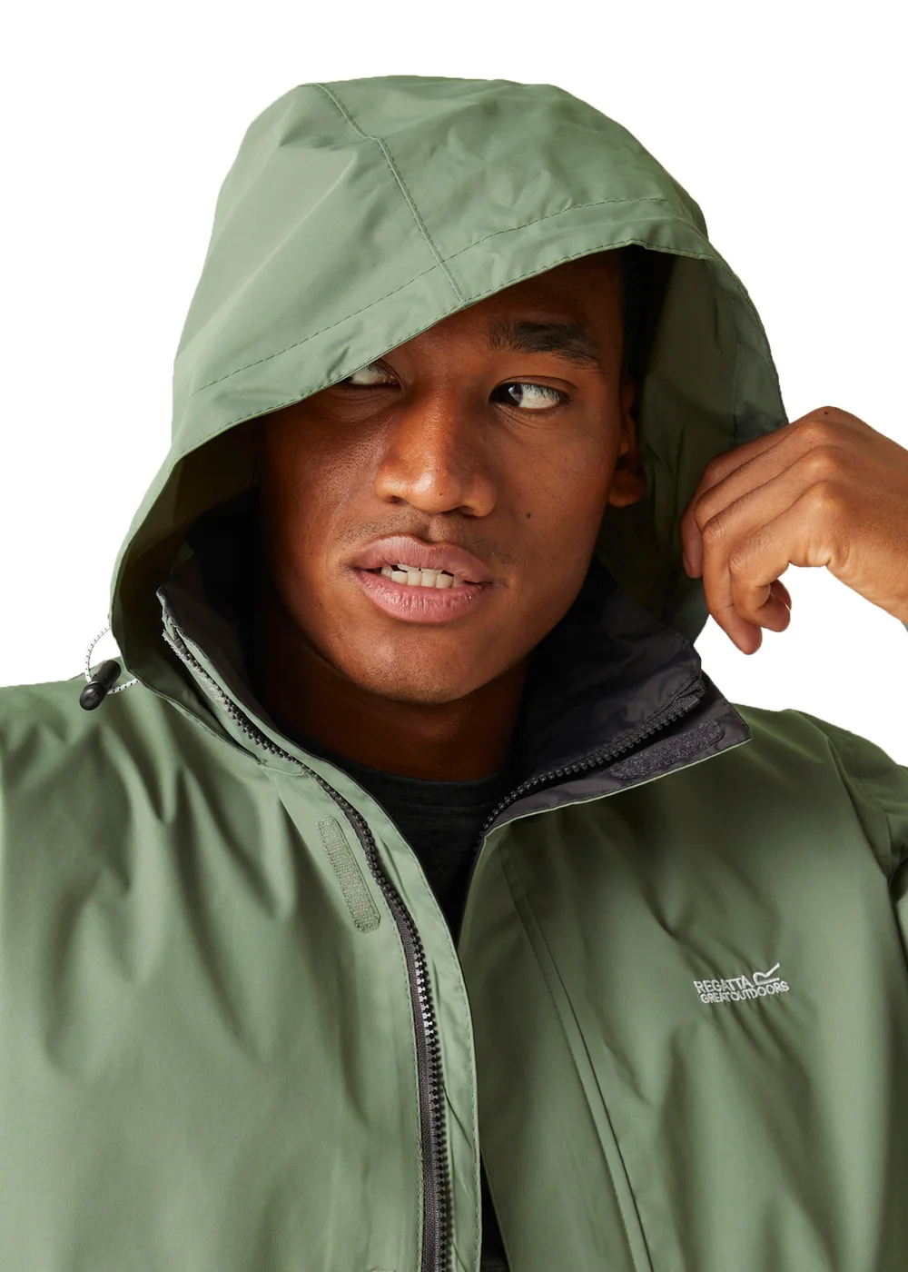 Regatta Green Matt Shell Jacket - S Image 5