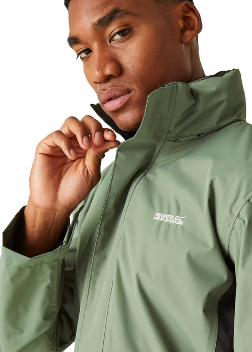 Regatta Green Matt Shell Jacket - S Image 3