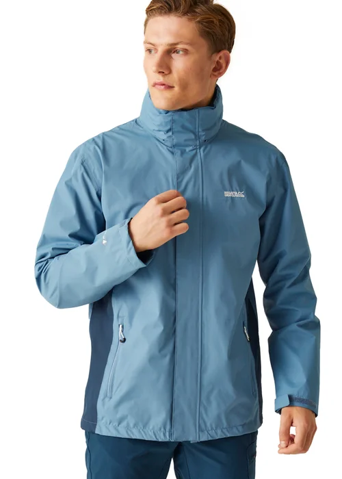 Regatta Blue Matt Shell Jacket - S Image 1