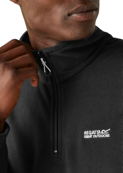 Regatta Black Thompson Fleece - S Image 3