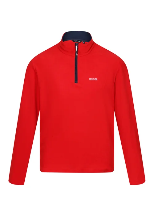 Regatta Red Half Zip Thompson Fleece - S Image 5
