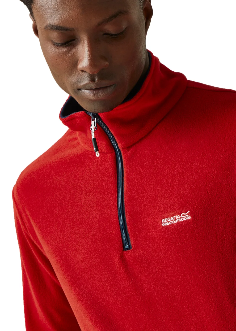 Regatta Red Half Zip Thompson Fleece - S Image 3