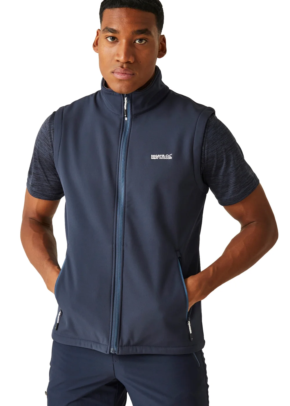 Regatta Navy Bradwell Gilet - S Image 1