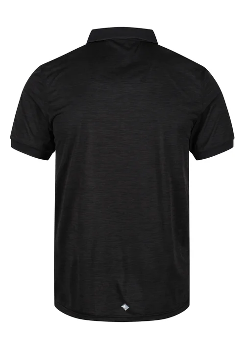 Regatta Black Remex Polo Shirt - S Image 6