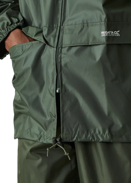 Dark Olive Storm Breaker Packable Jacket - S Image 3