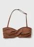 Mocha Twist Bikini Top - Size 6 Image 4
