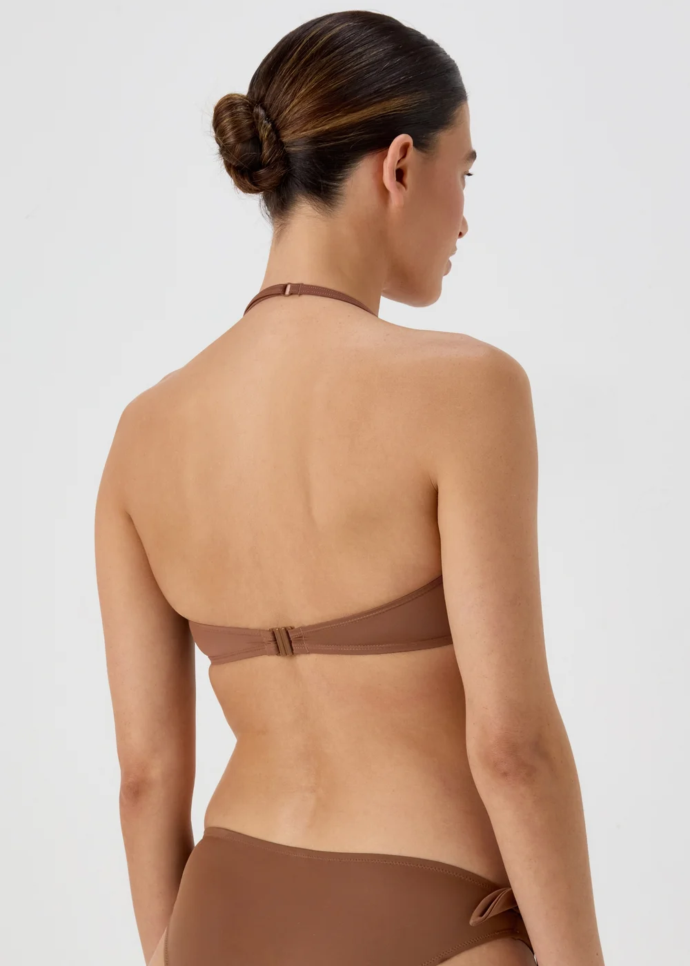 Mocha Twist Bikini Top - Size 6 Image 2