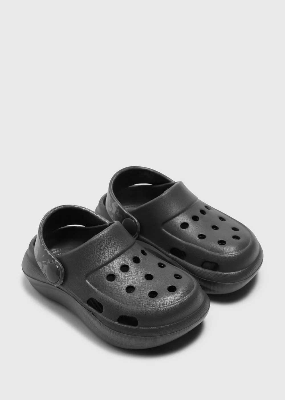 Boys Grey Clogs (Younger 4-11) - 6 Infant Image 1