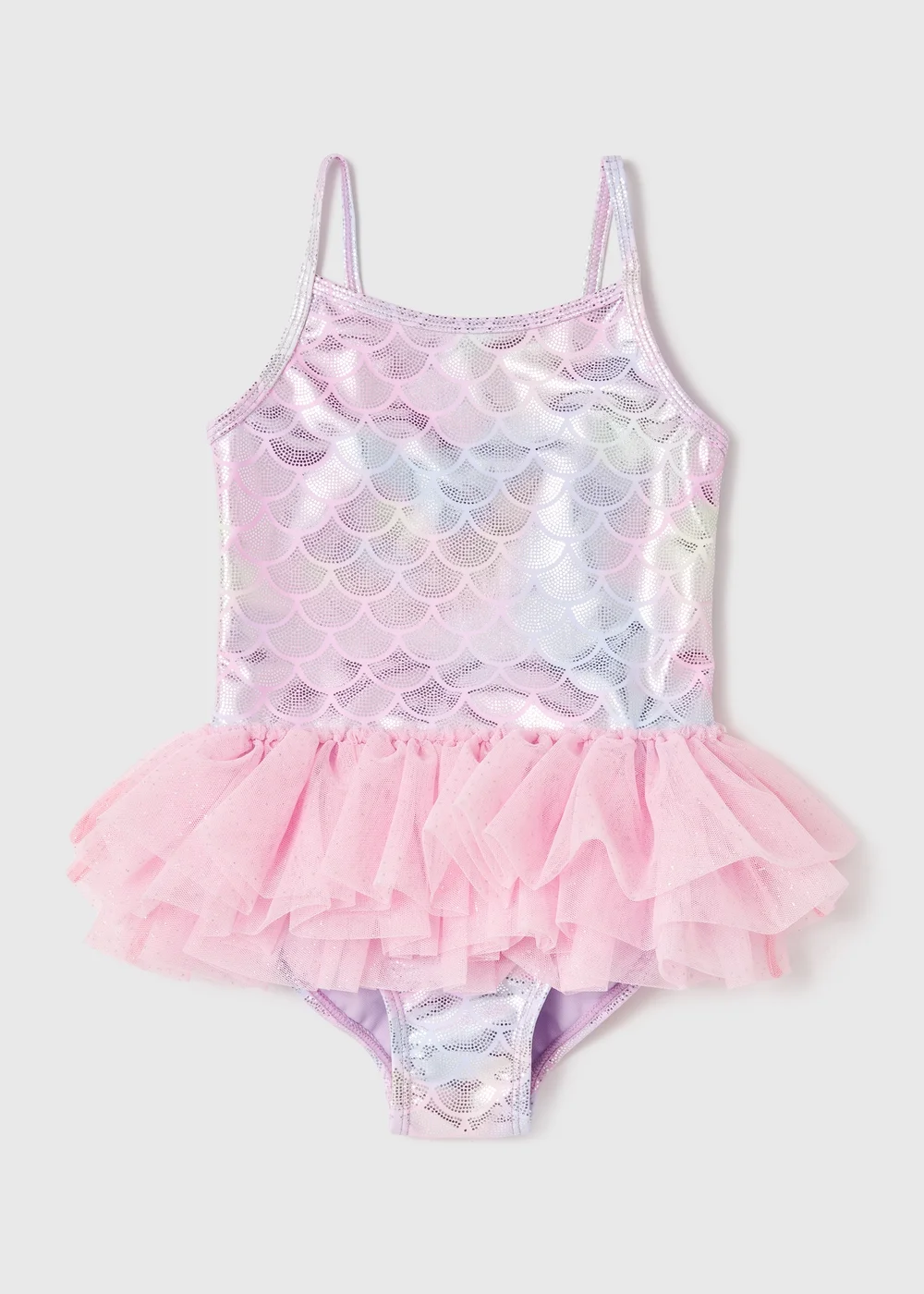 Girls Multicoloured Mermaid Swimsuit (1-7yrs) - 2-3 Yrs Image 1