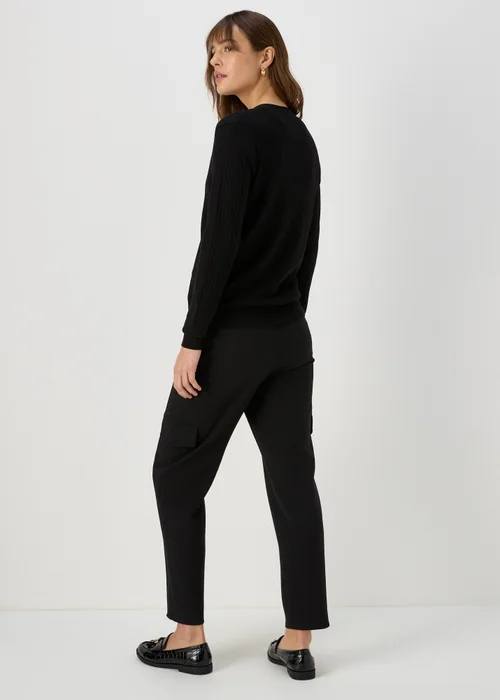 Et Vous Black Button Up Cardigan - 8 Image 2