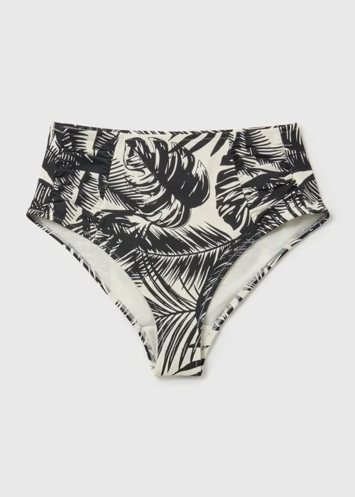 Monochrome Palm Bikini Bottoms - 6 Image 4