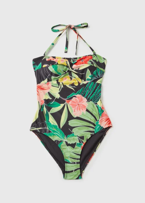 Multi Tropical Floral Swimming Costume - 8 Image 4