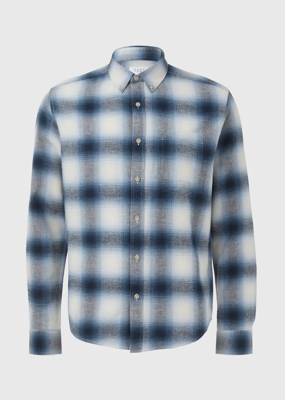 Blue Check Long Sleeve Shirt - S Image 5