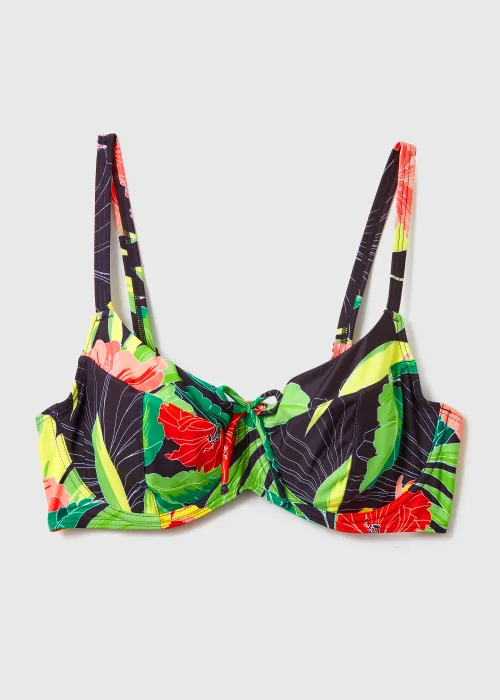 Multicoloured Underwired Bikini Top - 32B Image 4