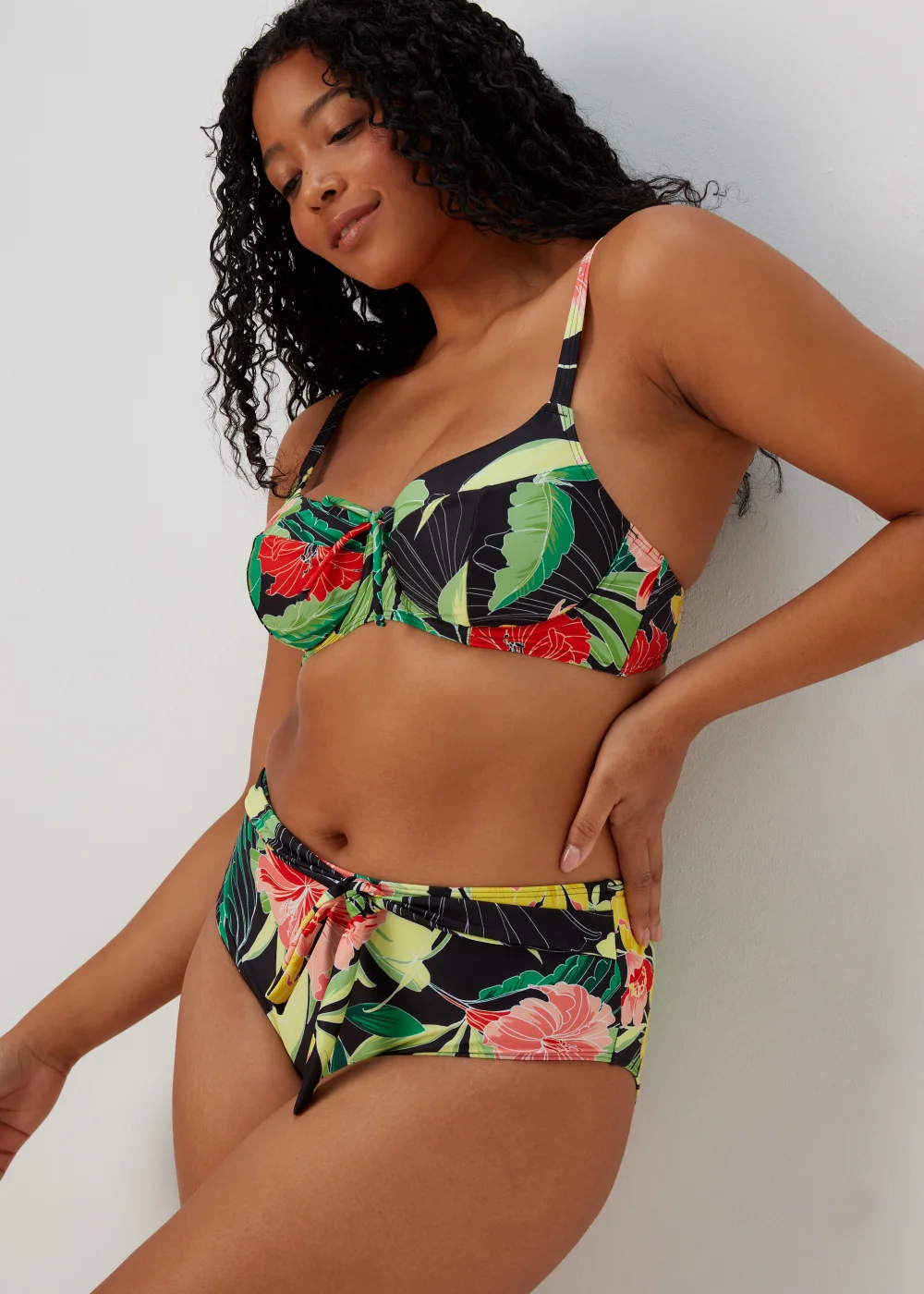 Multicoloured Underwired Bikini Top - 32B Image 3