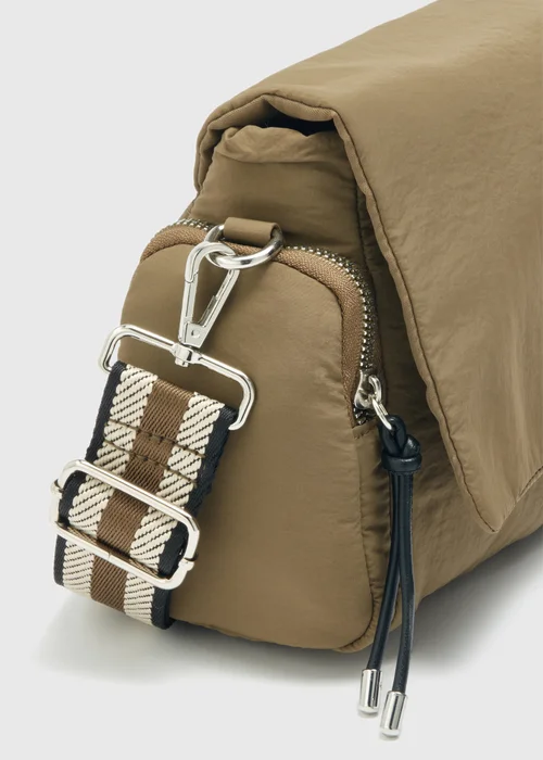 Khaki Modular Nylon Bag Image 4