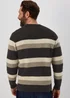 Lincoln Brown Stripe Jumper - Small Image 2