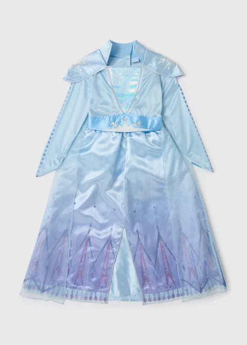 Kids Disney Blue Elsa Fancy Dress Costume (3-9yrs) - 3 Yrs Image 1
