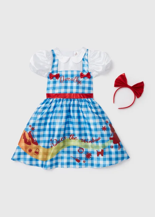 Kids Wizards Of Oz Dorothy Fancy Dress Costume (3-9yrs) - 3 Yrs Image 1