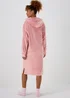 Pink Long Fleeced Hoodie - Extra small Image 2