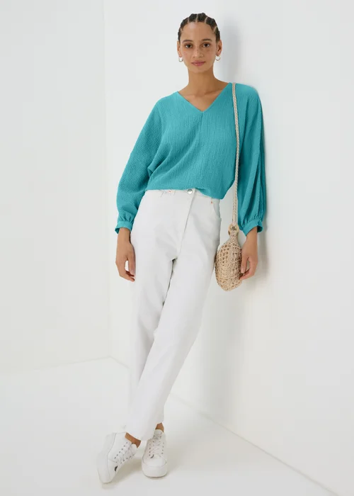 Mint Popover Blouse - 8 Image 1